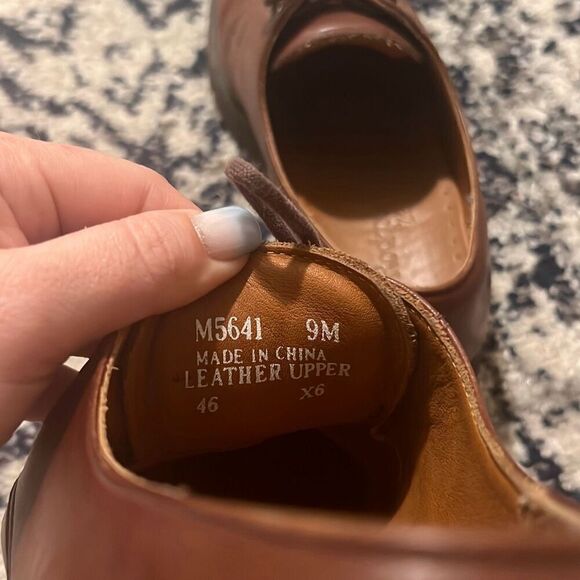 ✨Rockport Waterproof Brown Leather Oxfords Sz 9✨